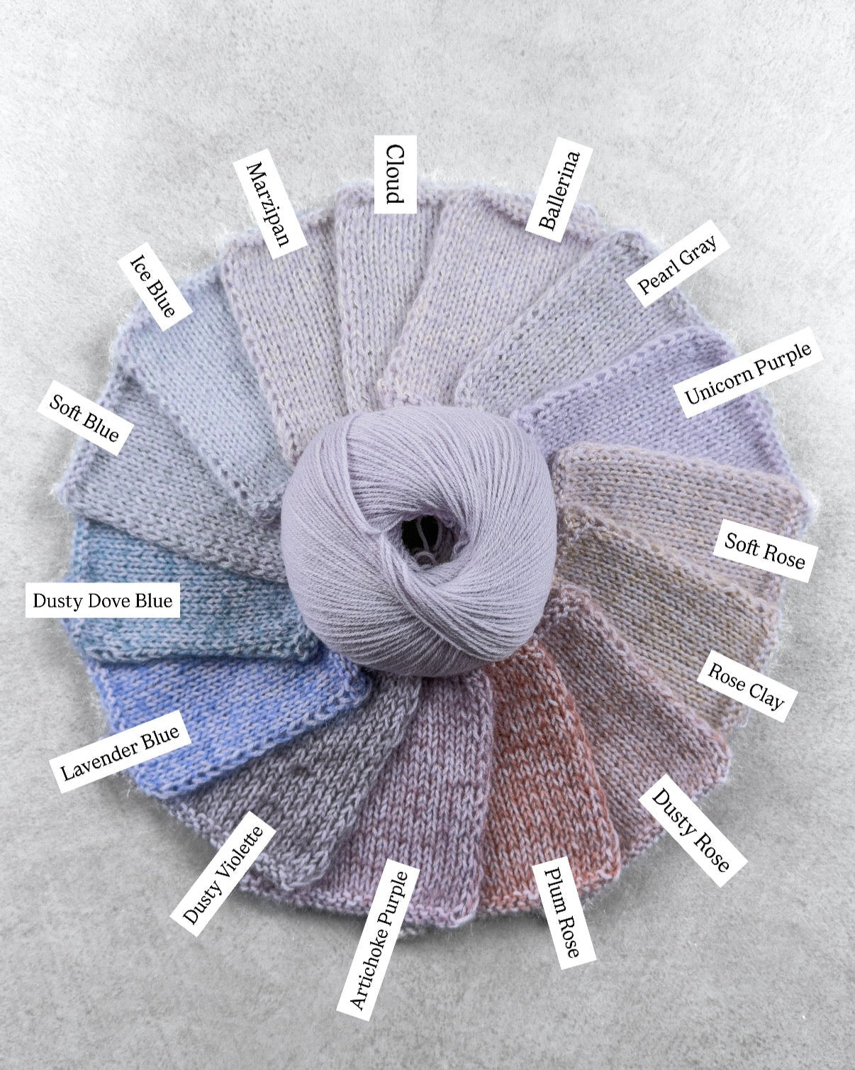 Knitting for Olive Merino Unicorn Purple ile yumuşak dokulu, canlı mor örgüler yaratın.