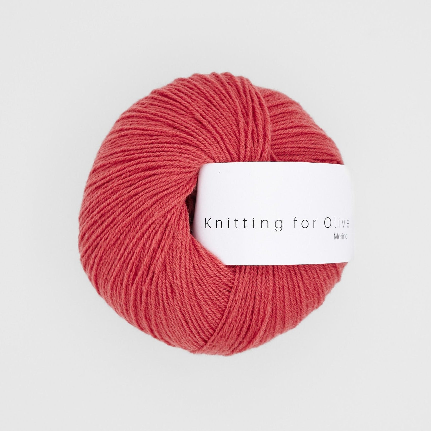 Knitting for Olive Merino Watermelon rengi, bebek ve hassas ciltler için yumuşak, nefes alan doğal iplik.