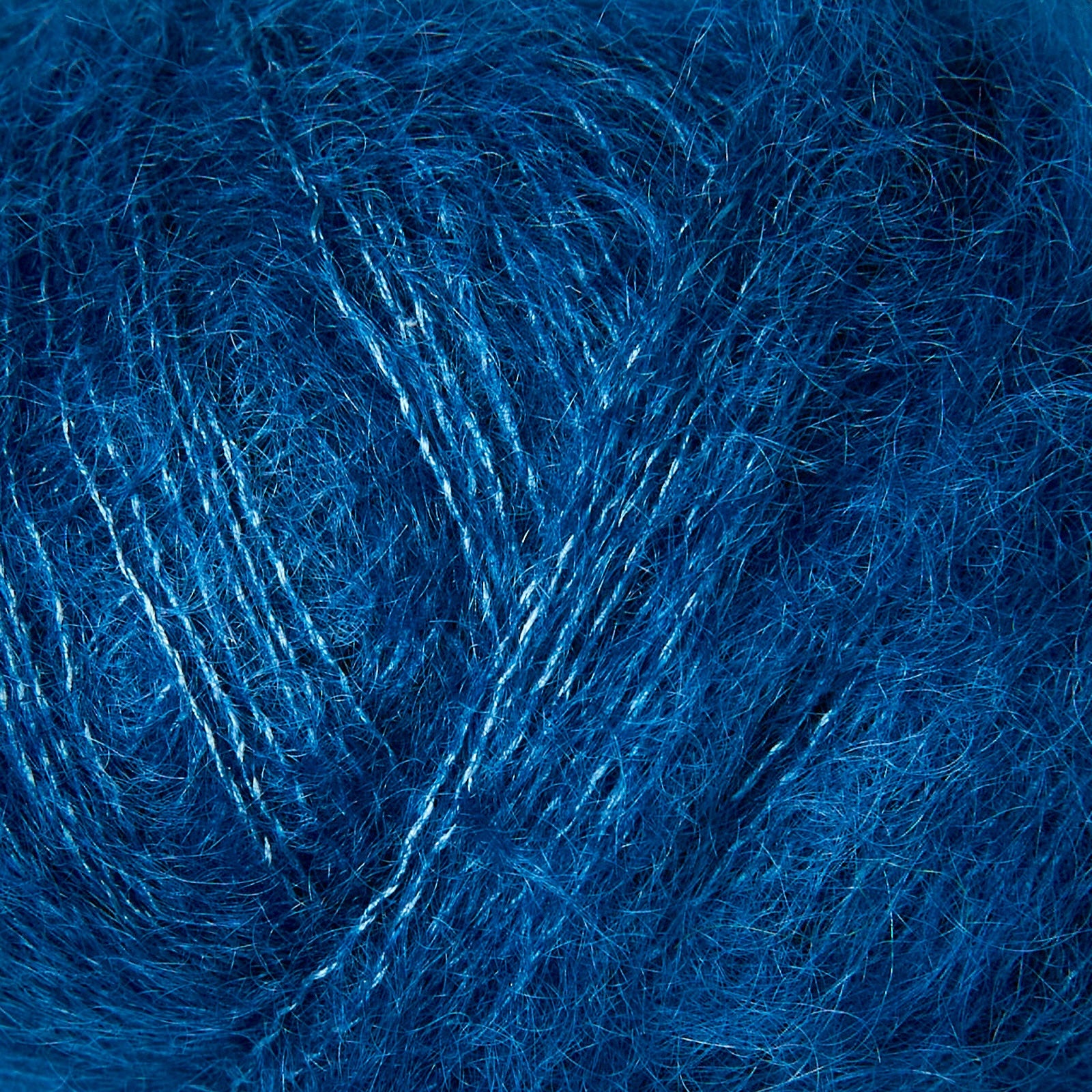 Knitting for Olive Soft Silk Mohair Blue Tit ile ipeksi yumuşaklık ve hafif şıklık.