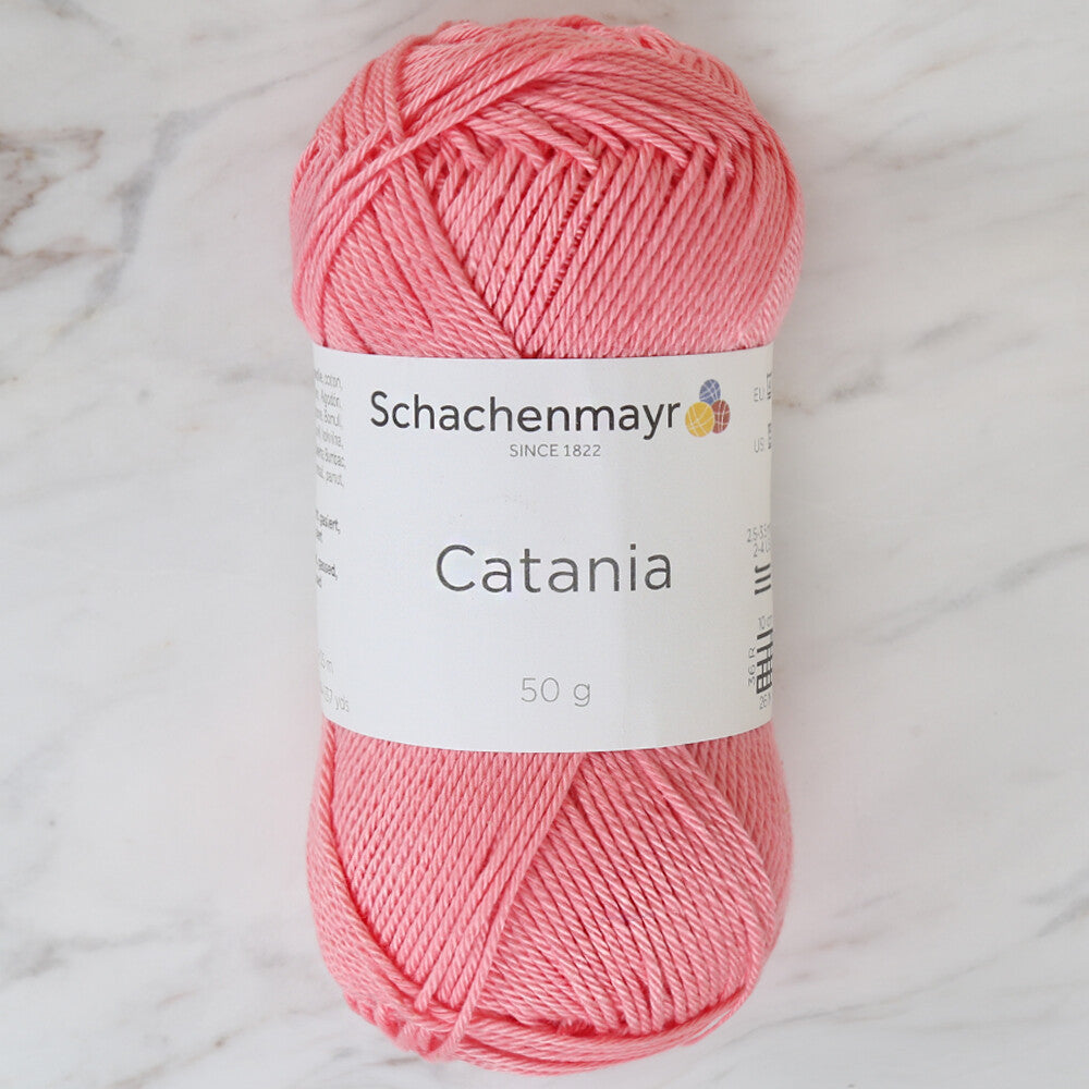 Schachenmayr Catania'nın yumuşak pembe el örgü ipiyle projelerinize kalite ve zarafet katın.