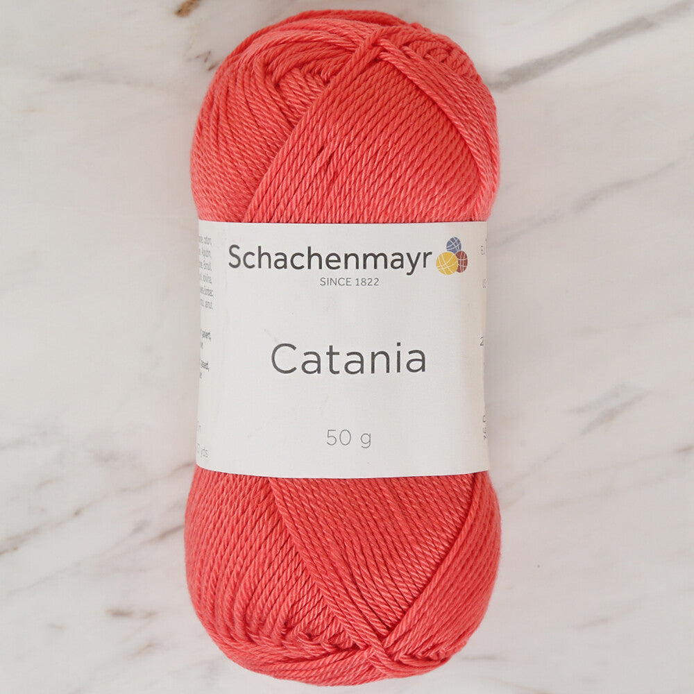 Schachenmayr Catania 50gr turuncu el örgü ipiyle canlı, yumuşak ve solmaz tasarımlar yaratın.