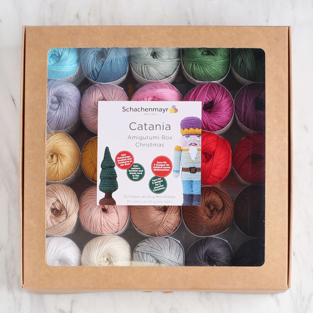 Schachenmayr Catania Amigurumi Seti ile yumuşak dokulu Noel hediyeleri yaratın.