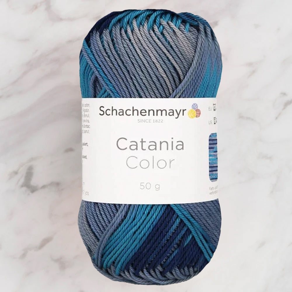 Schachenmayr Catania Color ebruli el örgü ipi ile yüksek renk haslığında konforlu ve şık desenler yaratın.