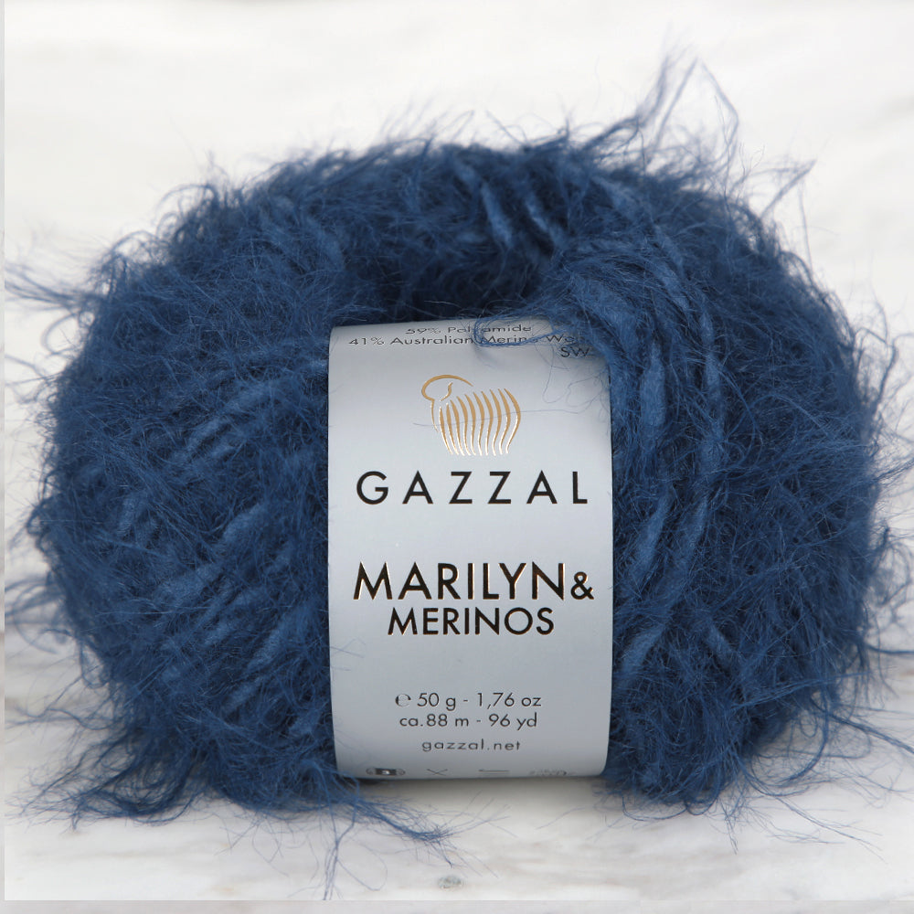 Gazzal Marilyn&Merinos Lacivert El Örgü İpi - 8274 ile yumuşaklık ve şıklığı bir arada yakalayın.