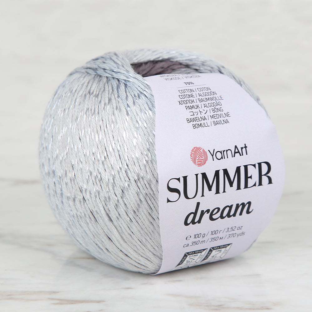 YarnArt Summer Dream 4316 ebruli el örgü ipi ile yazlık projelerinize nefes alan bir şıklık katın.
