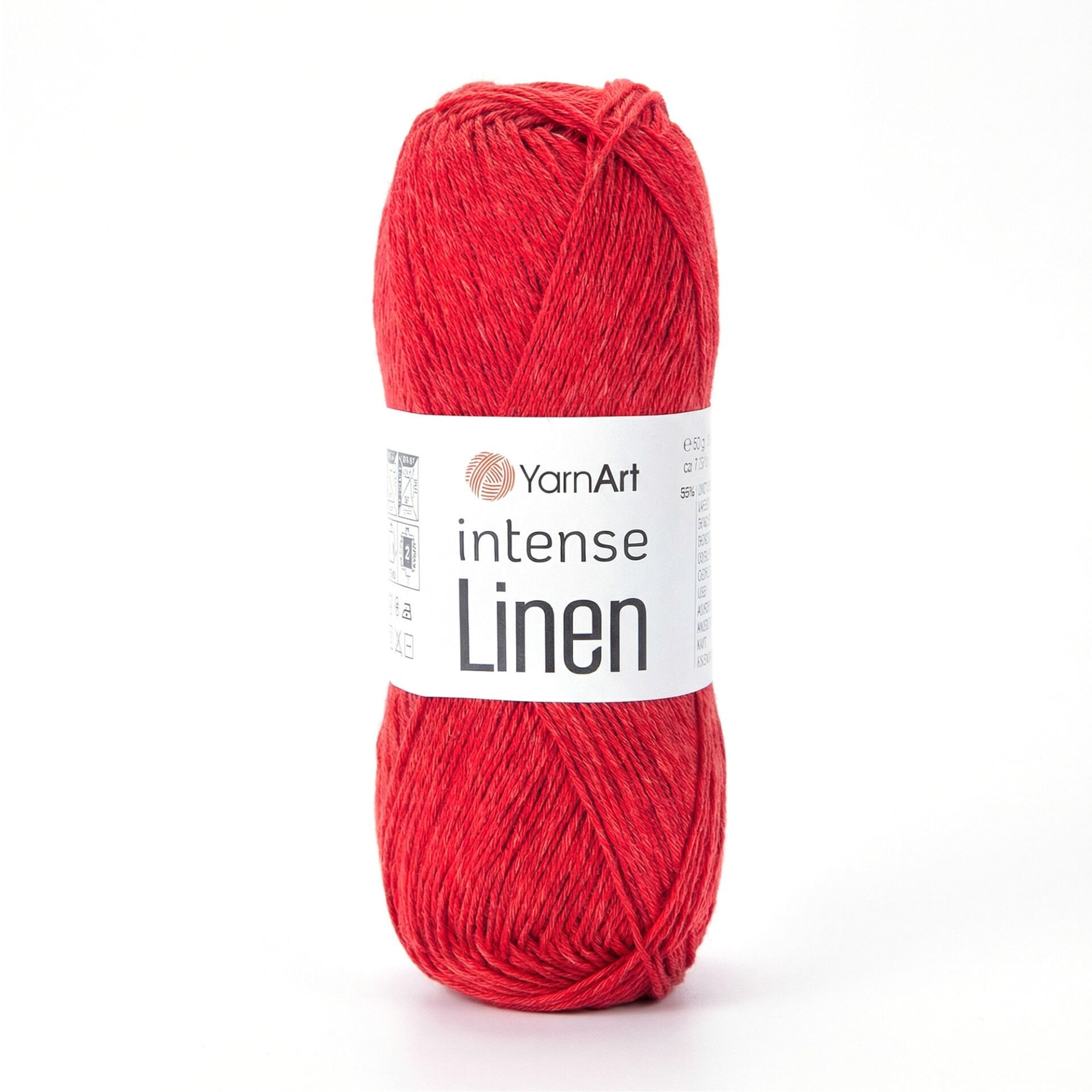 YarnArt Intense Linen 4114 numaralı el örgü ipi, doğal keten görünümlü ve dayanıklı bir seçenek sunar.