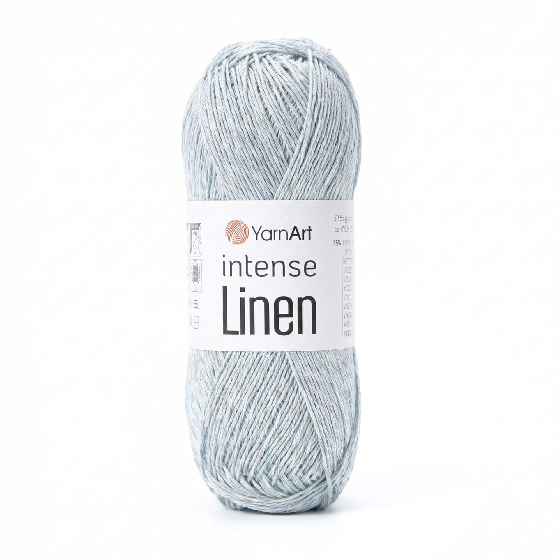 YarnArt Intense Linen 4133 el örgü ipi, doğal keten görünümlü ve dayanıklı yapısıyla öne çıkar.