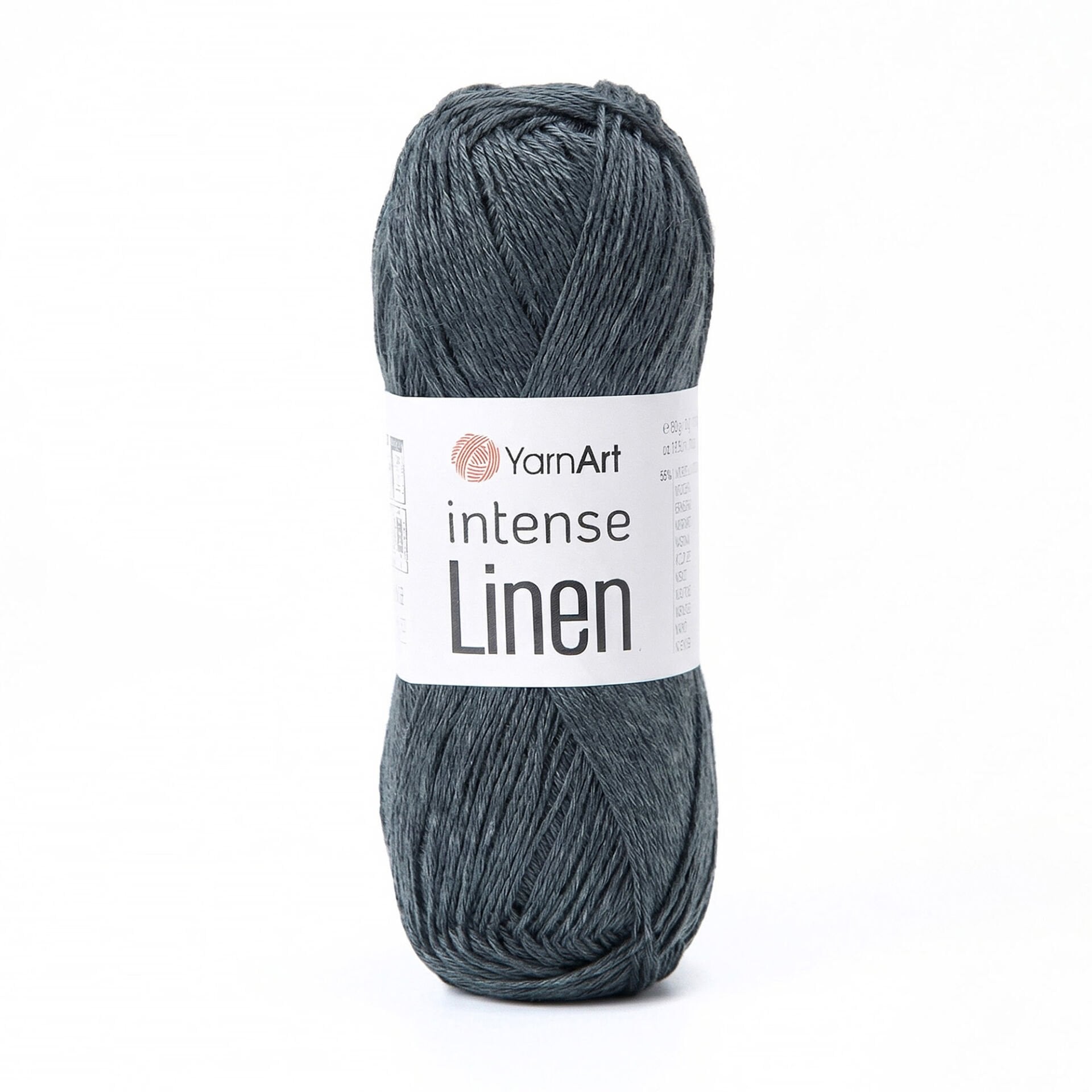 YarnArt Intense Linen 4134 el örgü ipi, doğal keten görünümlü ve dayanıklıdır.