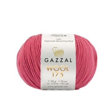 Gazzal Wool 175 50gr Claret Red Rengi El Örgü İpi - 331