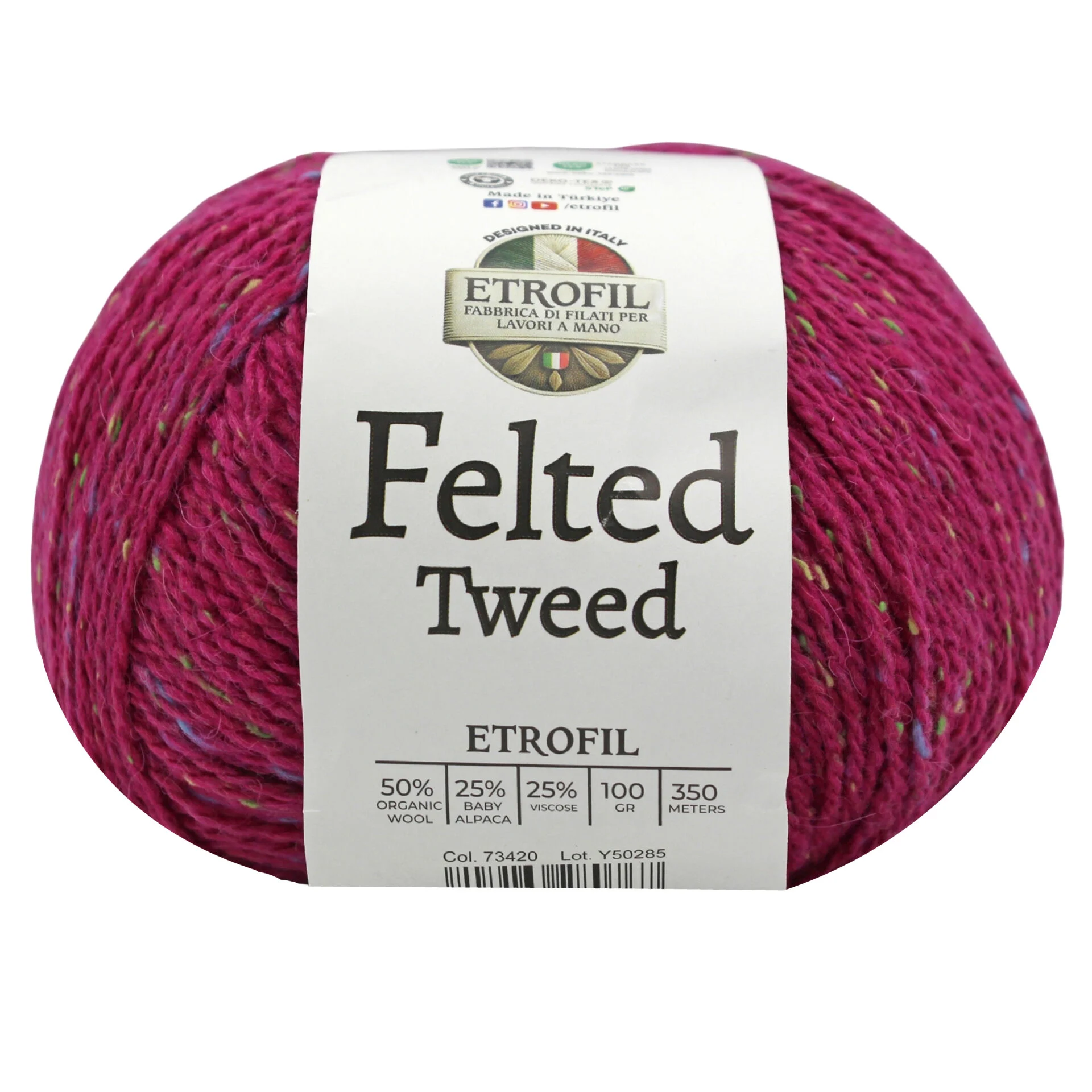 Felted Tweed 100g 350m - 73420 AHUDUDU ÇİÇEĞİ