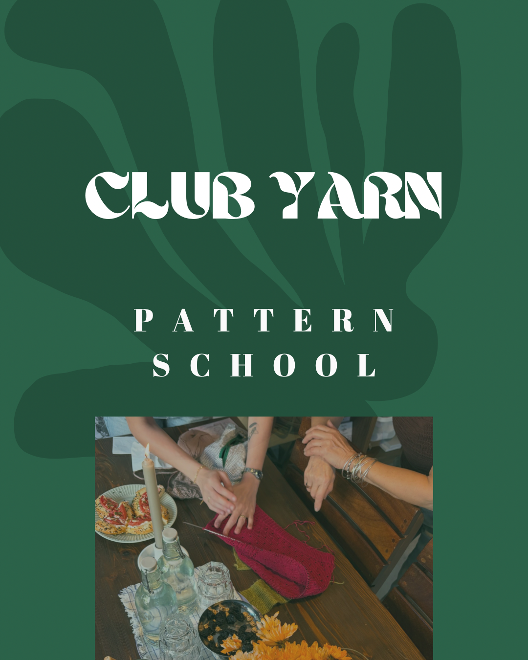 Pattern School Club Yarn